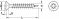 Stahl Hospa-Schrauben LK.PZ vern. 3,5x15mm