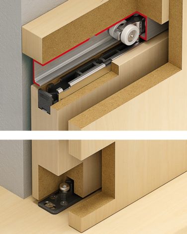 ≤60 kg Porta 60 HMT Beschlaegesatz