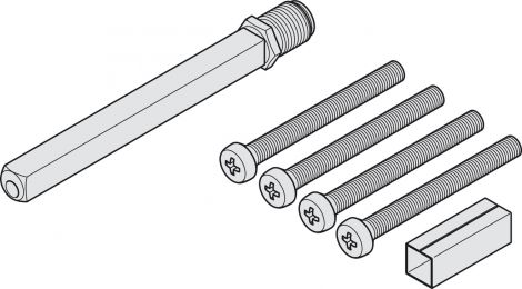 44 mm - 53 mm Montageset 8 44-53mm