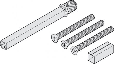 34 mm - 46 mm Montageset 8 34-46mm