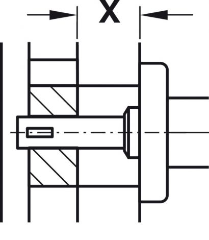 60 mm Wechselstift 8x60mm