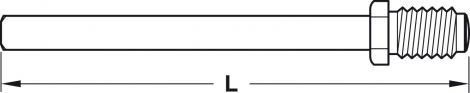 M12 Wechselstift 8x100mm