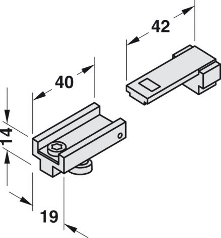 Rastfeststelleinh. TS 90 impulse