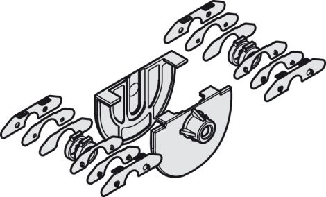 8–8,4 mm Glasbefestigungsteile 8,0-8,4mm