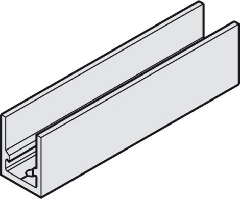 208 mm Tragprofil Al.silb. 208mm