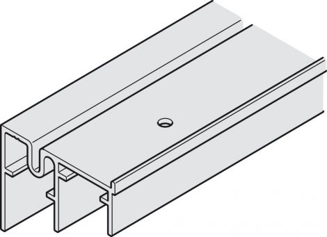 silberfarben, eloxiert Slido F-Li16 80B LS Alu.silb. 2,0m