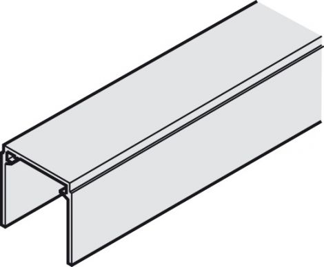 silberfarben, eloxiert Divido Fuehrungsschiene Al.silb. 6,0m