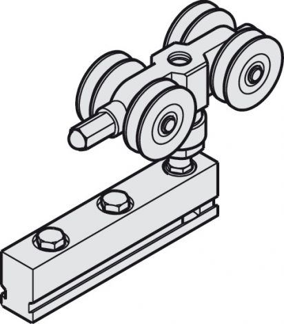 Hawa Variofold und Centerfold 80/H Laufwerk 4-rollig M10