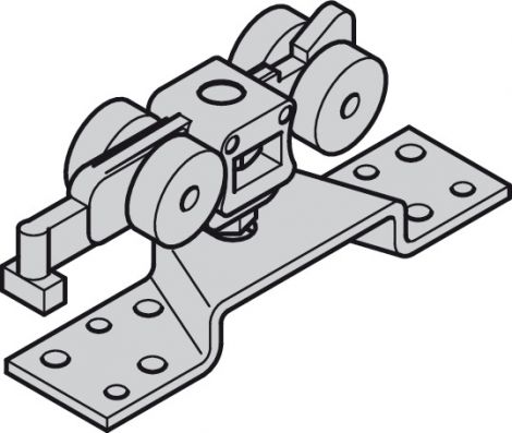 Häfele Slido Classic 80-P Variante A, B Laufw. Slido Classic 80-P