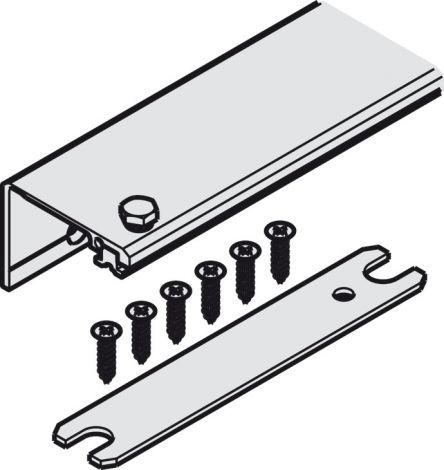 Verbindungsprofil Connector, für 1 Drehschiebetür