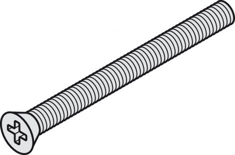 75 mm Gewindeschraube M4x 75mm