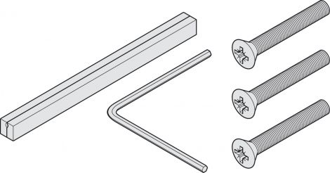 Profilstift 8 mm Montageset WA-Gt. 51-56mm