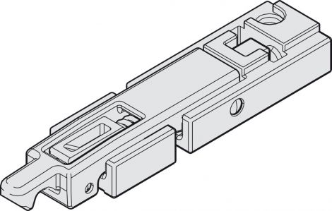 silberfarben Feststelleinheit Boxer 12mm