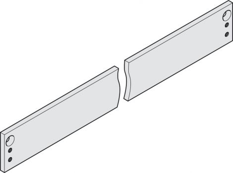 Edelstahl-Design Verkl.Set GSR-EMR1/V Edst-Des.