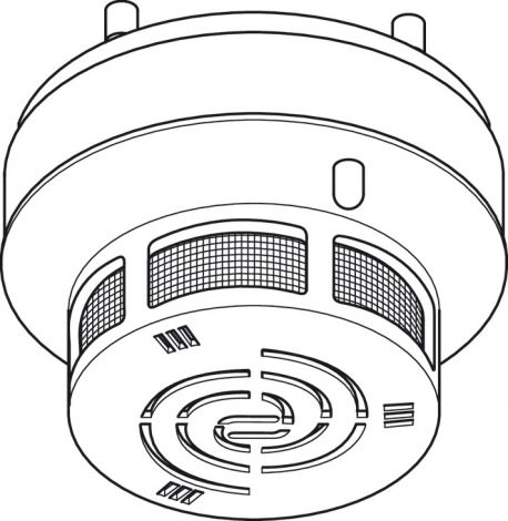 ORS 142 Optischer Rauchschalter weiss