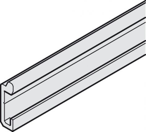 2.500 mm Slido Montageschiene Alu.blank 2,5m