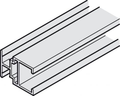 Aluminium Slido F-Li32 80B Sprossenprof.silb. 2,5m