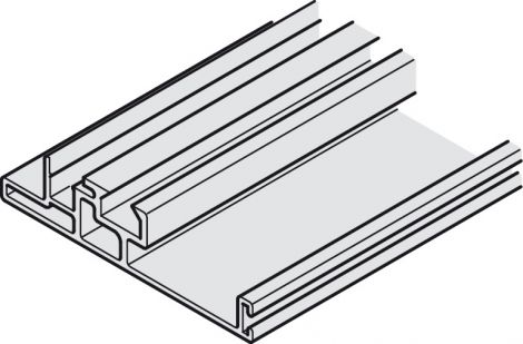 Aluminium Slido F-Li32 80B Grifprof.Al.silb.2,5m