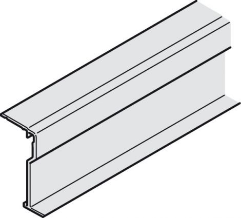 weiß, pulverbeschichtet Slido R-Al Aufl./Verbl.winkel weiss 6,0m