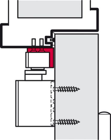 Sturzfutterwinkel G-N XEA weiss