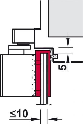 Glastüschuh TS 92 XEA silberf.